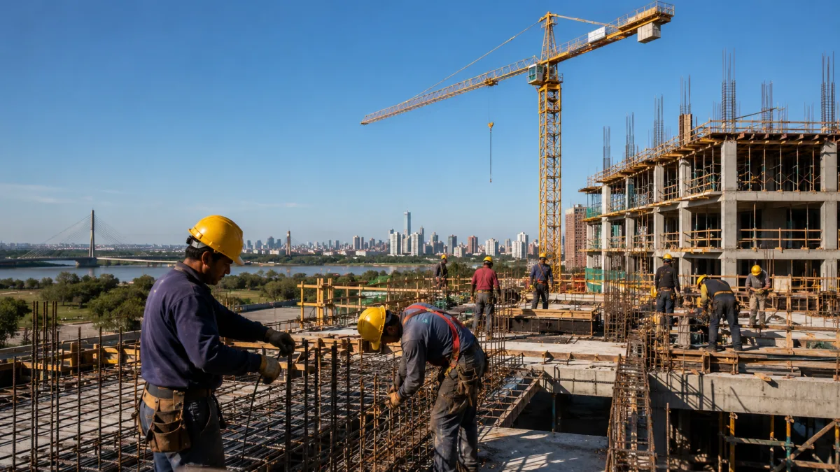 Santa Fe se despega de la crisis: la construcción sumó más de 2.600 empleos